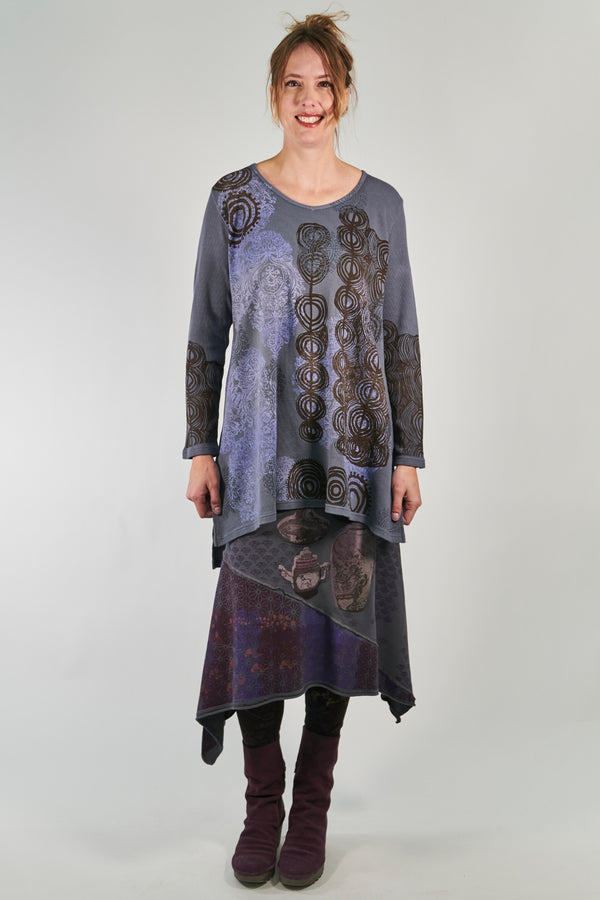 2293 Thermal Voyages Tunic Lake-p - Blue Fish Clothing