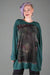 1157 L/S Studio Tunic Emerald Hidden Owl-P