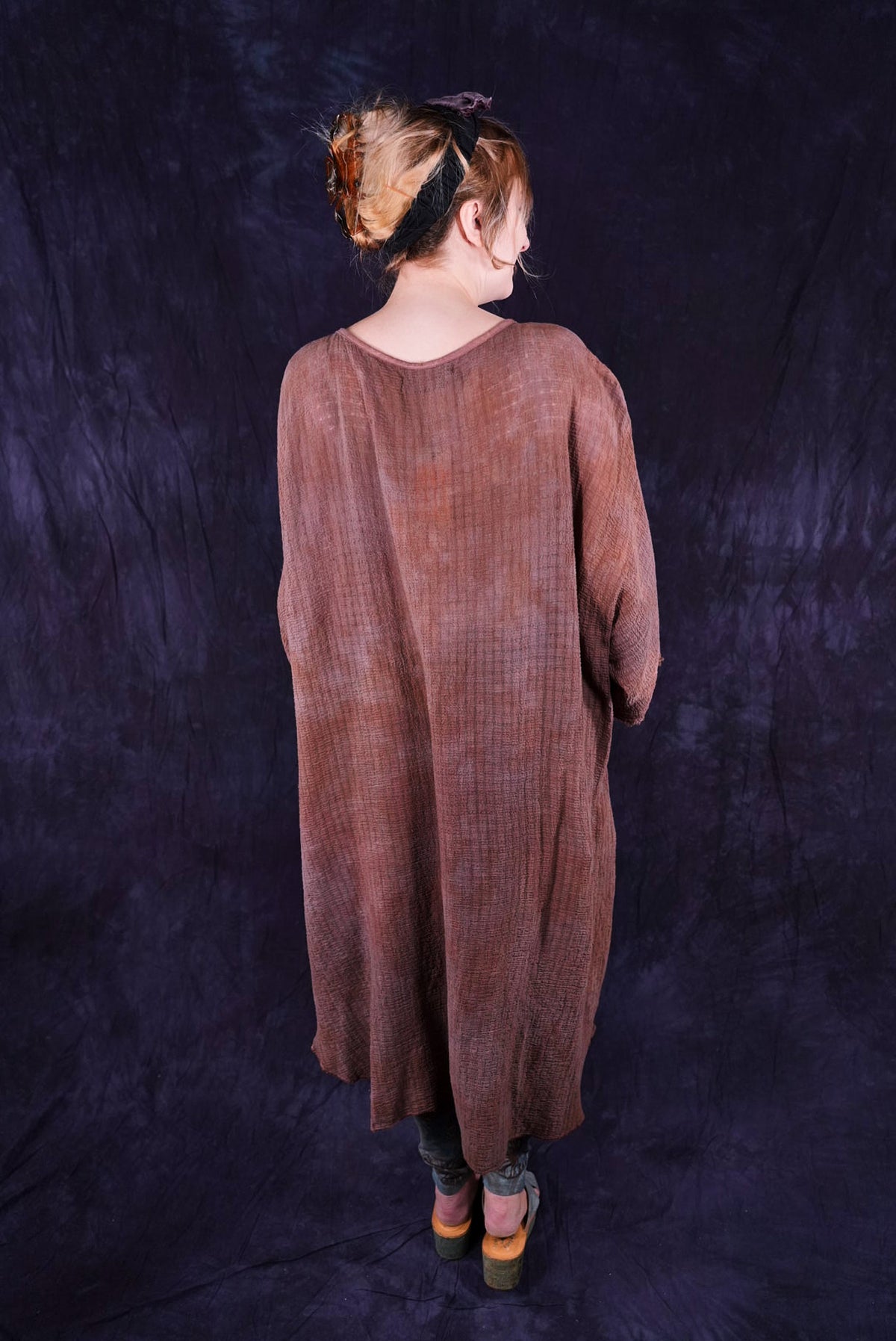 2282 Hand Dyed Ana Tunic Terrarium O/S