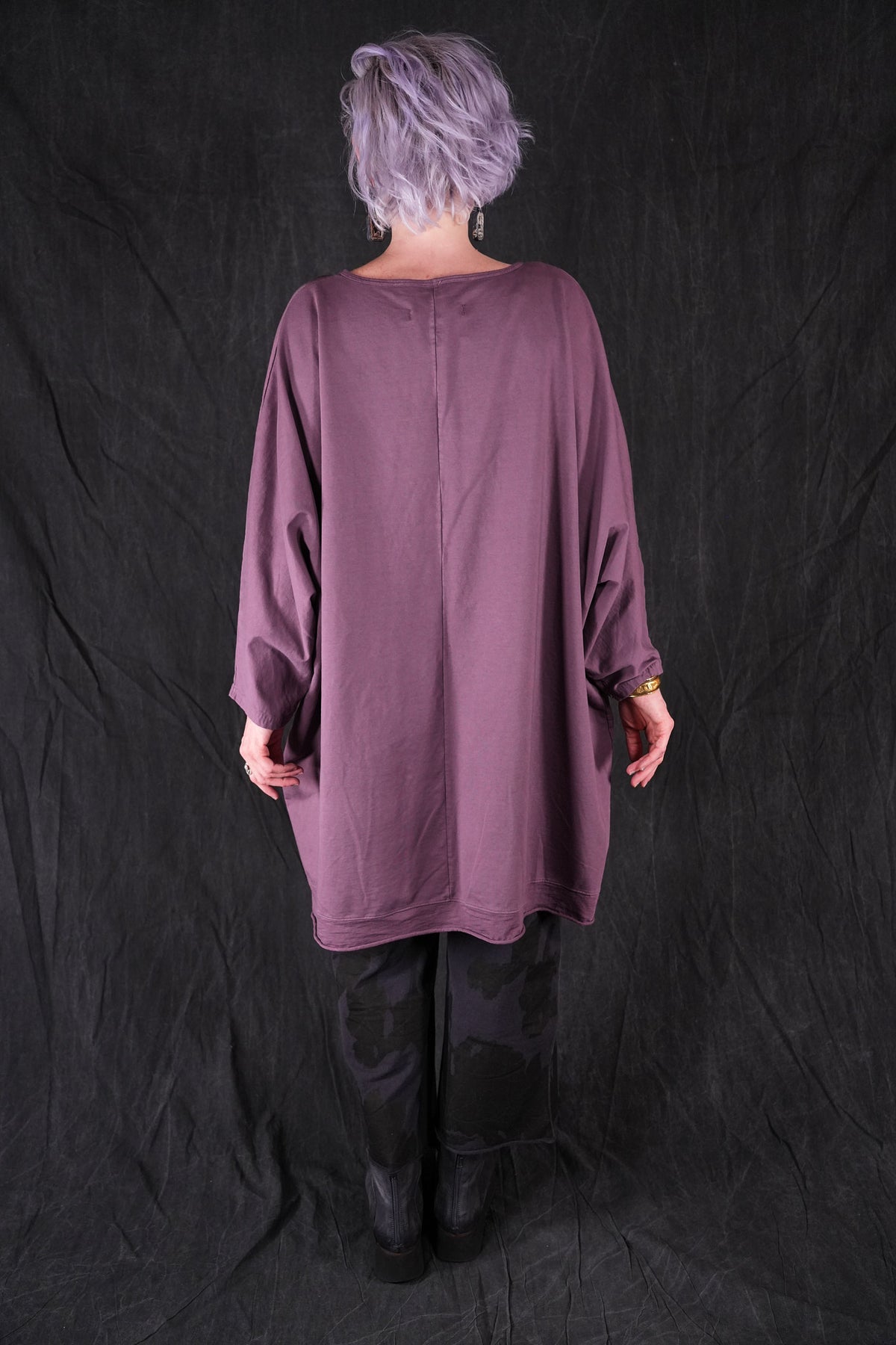 2354-2 Traveler Sweatshirt Plum Tree Rings-P