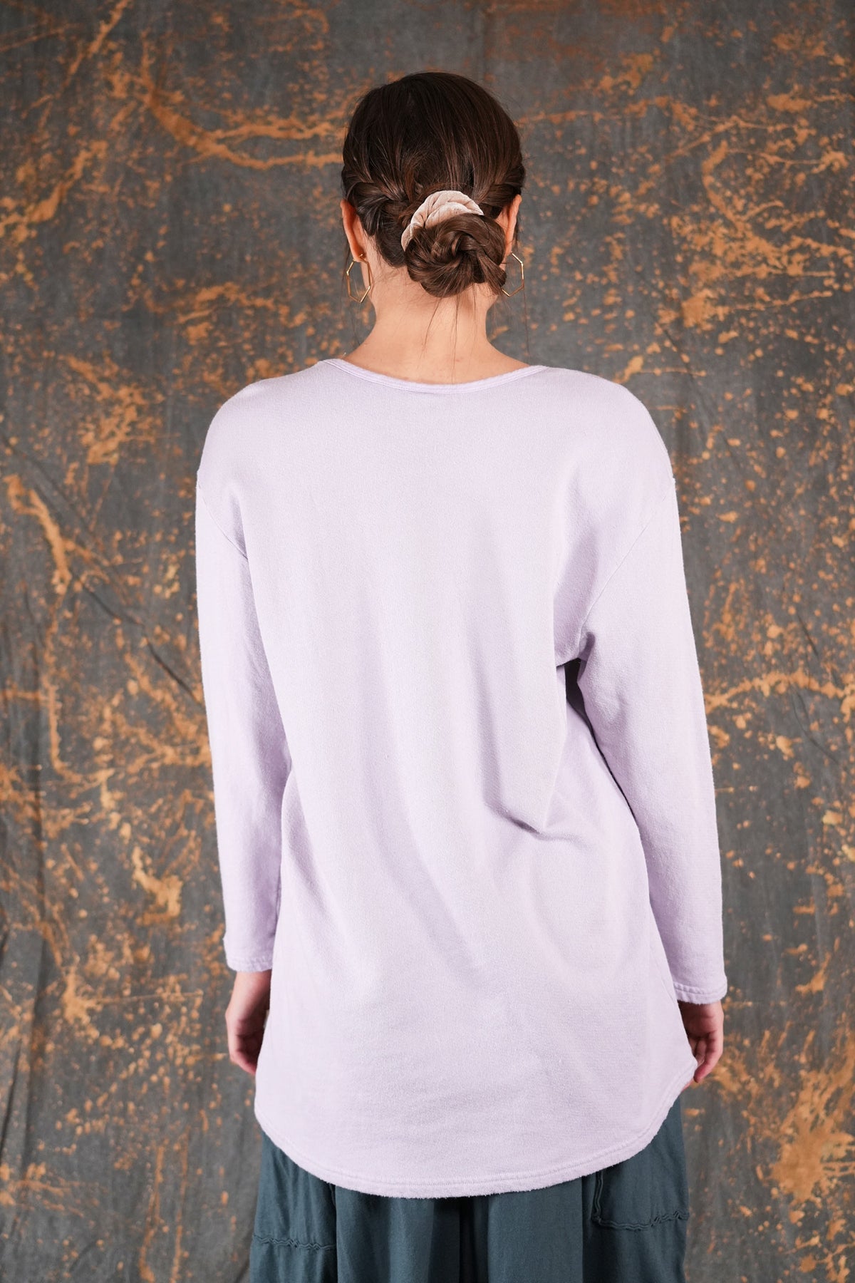 2999 Long Sleeve Sketchbook Sweatshirt Opal Wander-P