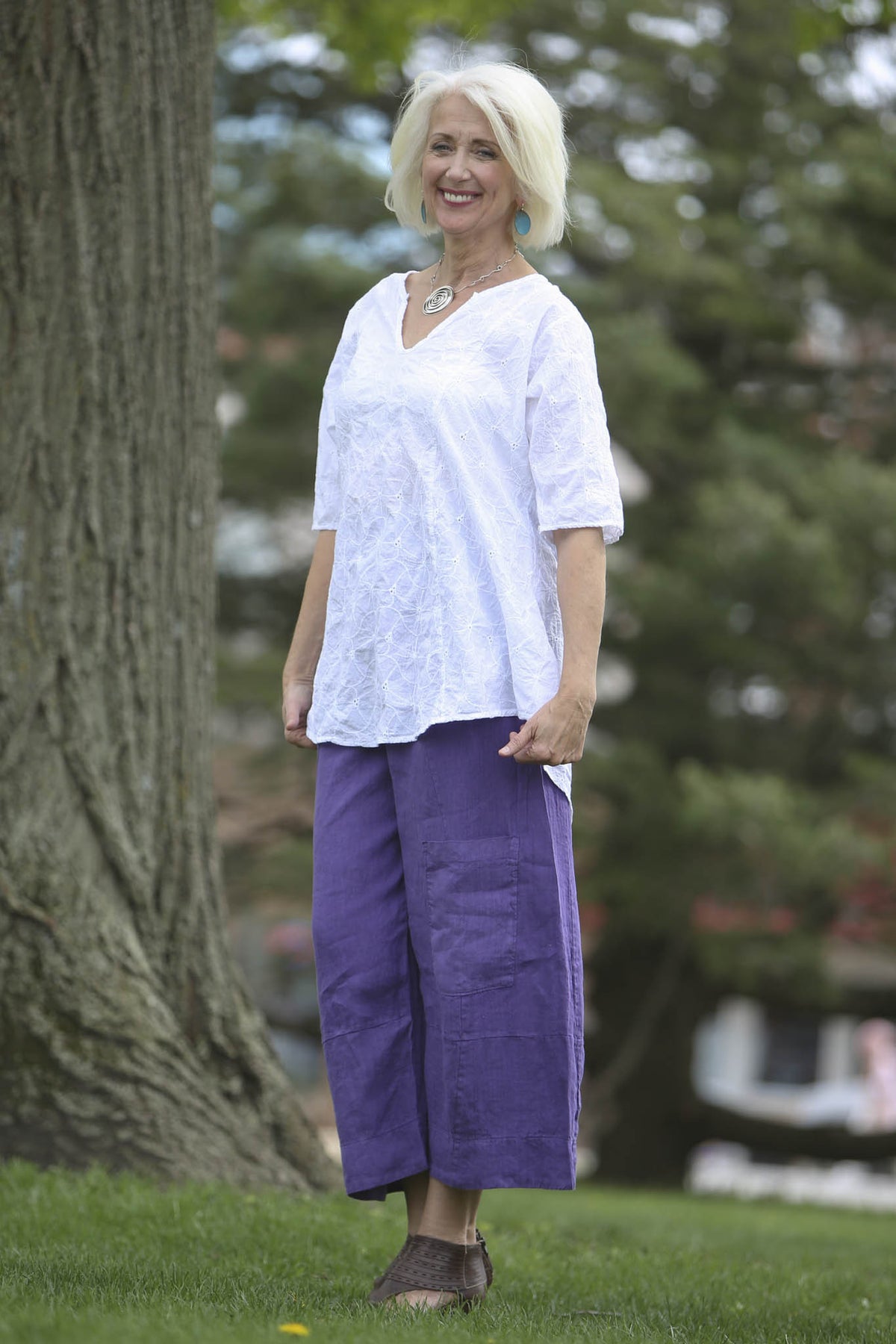 Elegant Linen Pant 3283E-U