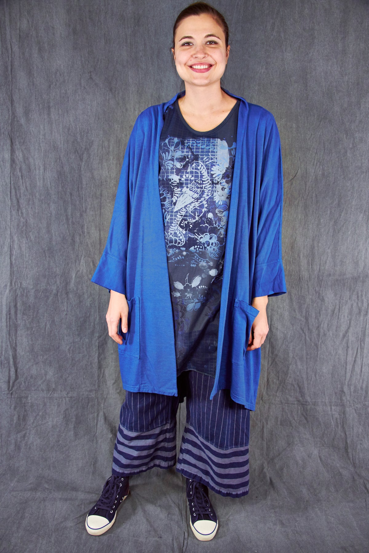 5275 Yuki Kimono Delft Blue-P