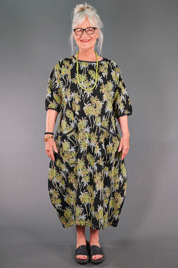 7777 Resort Palm Dress-U - Blue Fish Clothing