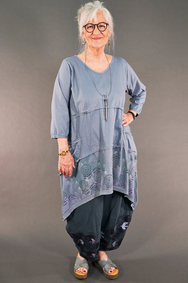 2222 Vector Tunic Sky-P - Blue Fish Clothing